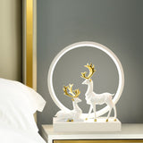 Table lamps with animal bases