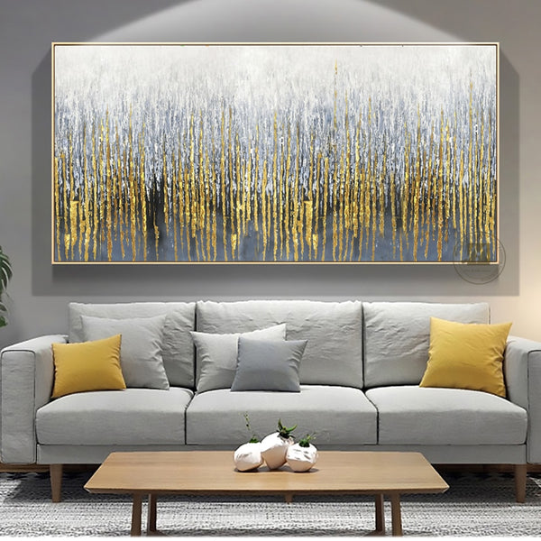 Abstract canvas art