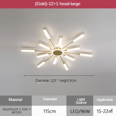 white ceiling light