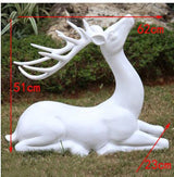 life size outdoor deer statues