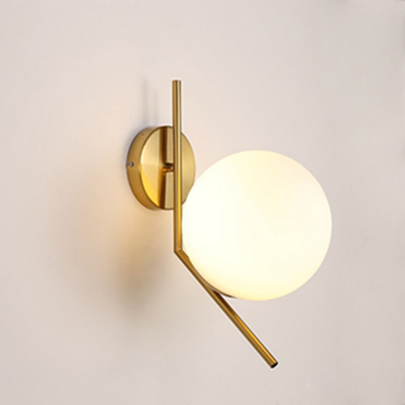 white wall light