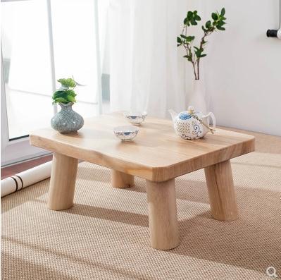 Low wood coffee table