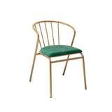 green color view of chair