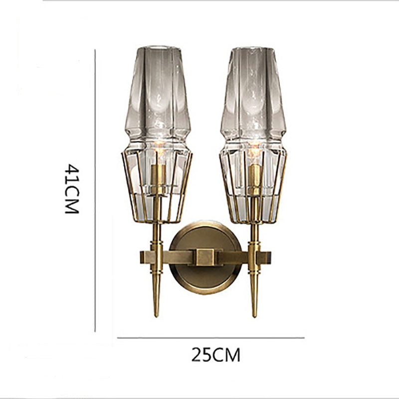 size view of lamp