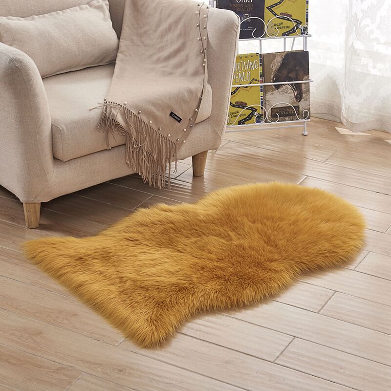 Faux fur rug