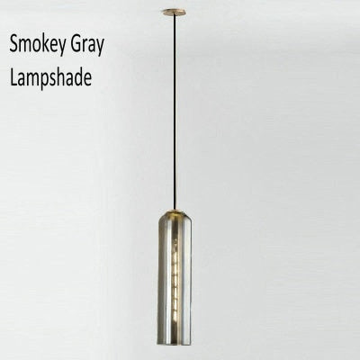 gray lampshade