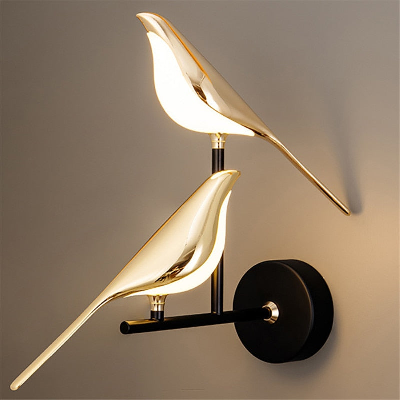 Bird Wall Lamp