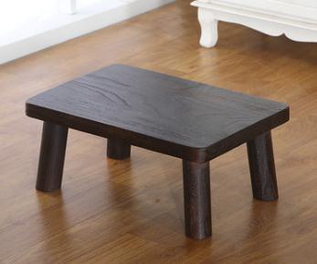 Low wood coffee table