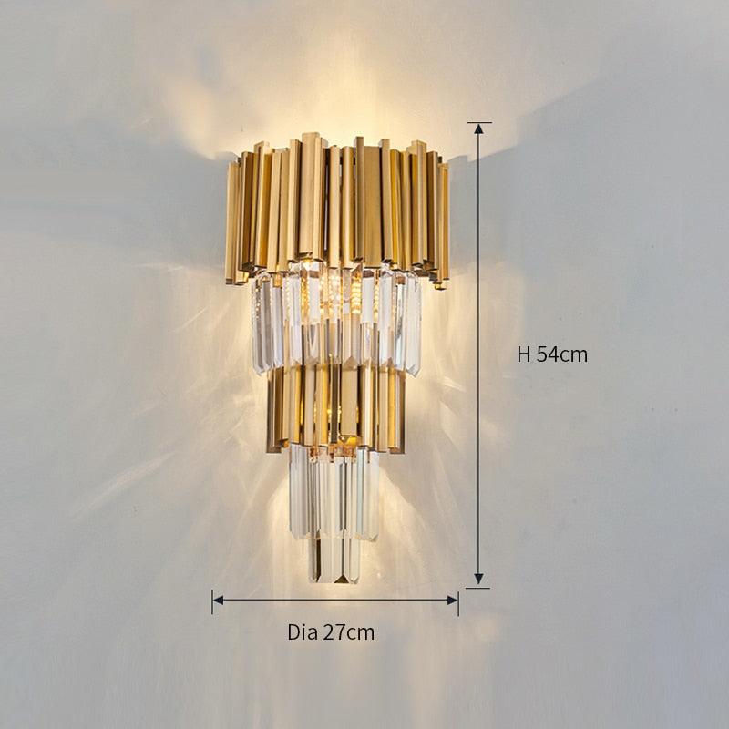 size view of lamp