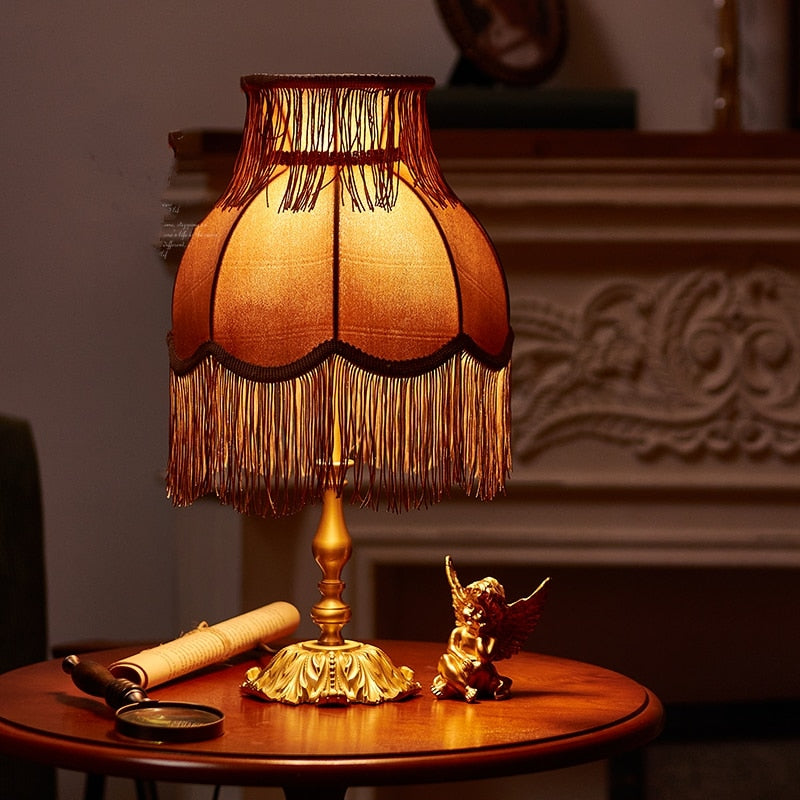Victorian table lamp