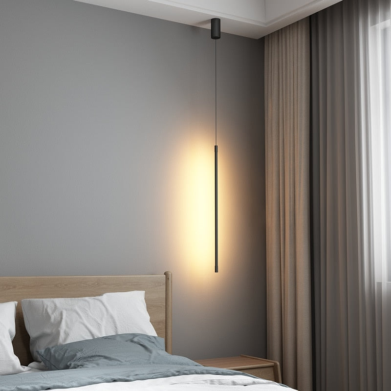 Linear LED wall light