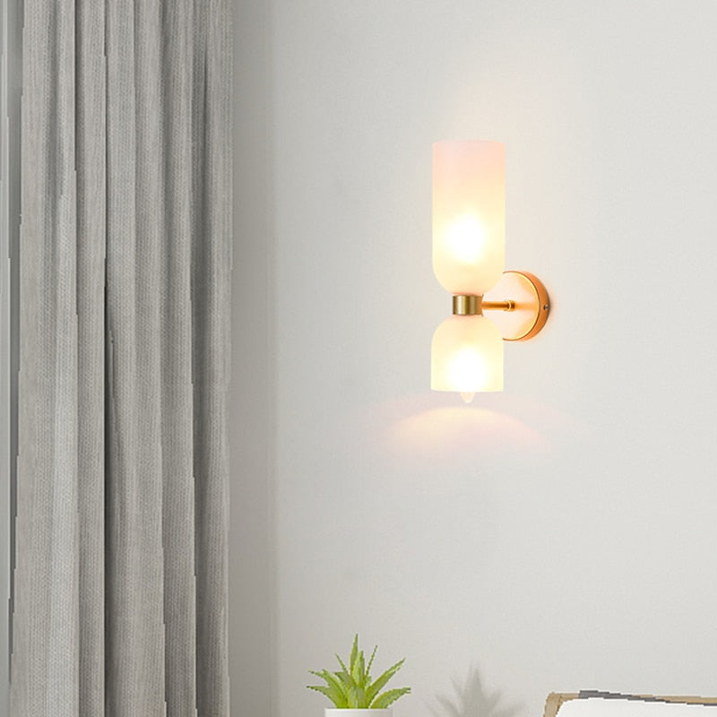 Brass Up Down Wall Light