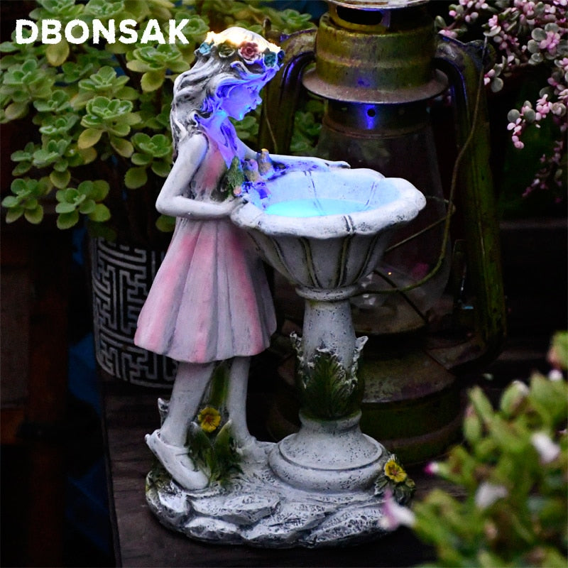 resin angel statues for garden 