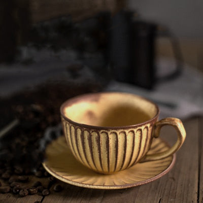 perfect golden mug for coffee