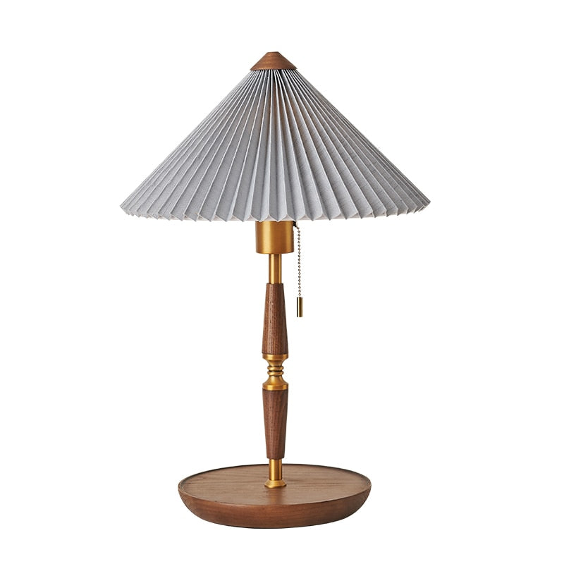 fluted table lamp