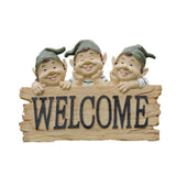welcome group sculpture