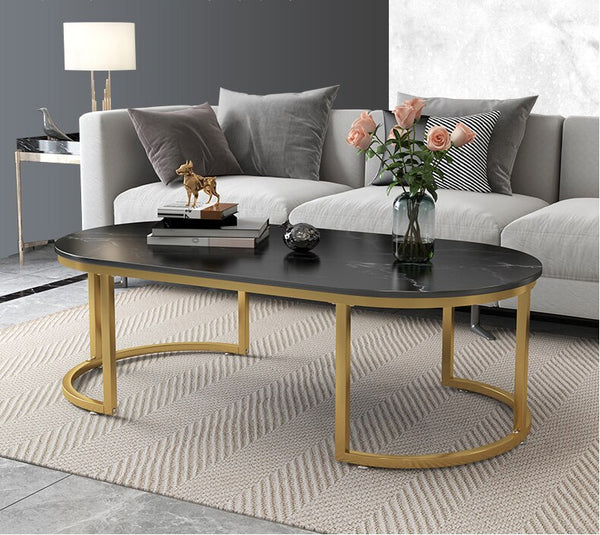 large oval coffee table