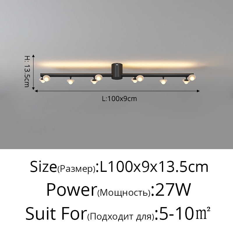 LED linear wall light