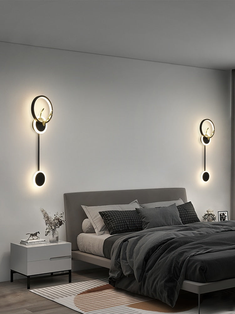 Pendant wall lamp