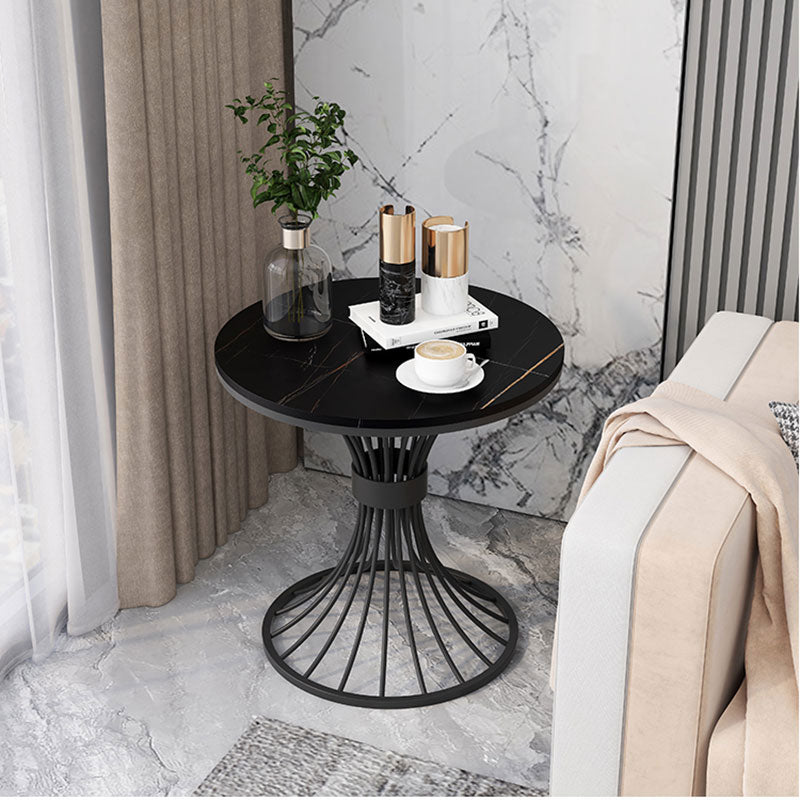 Marble Round Side Table