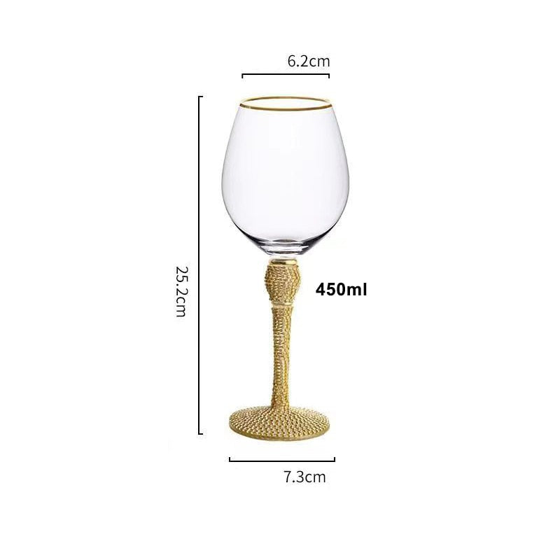 beer glasses with stems