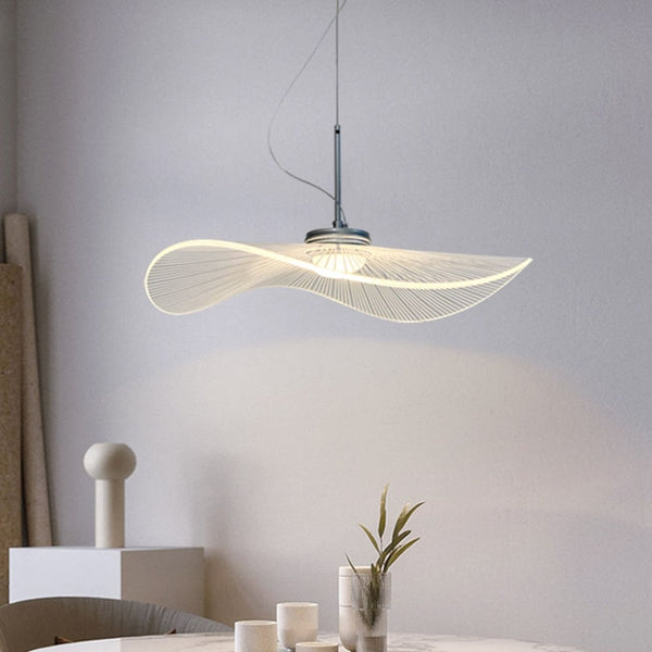 white hanging  light