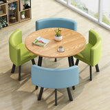 round dining table and chairs 