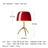 red color lamp