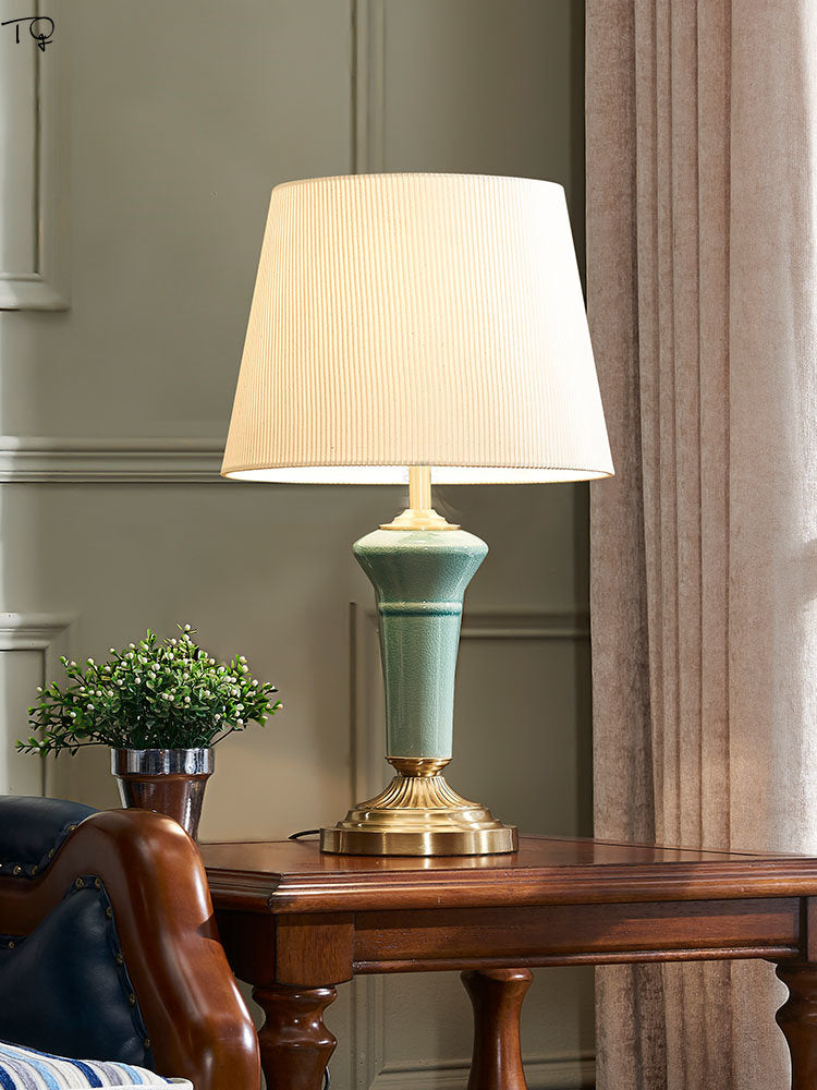 Vintage ceramic table lamps