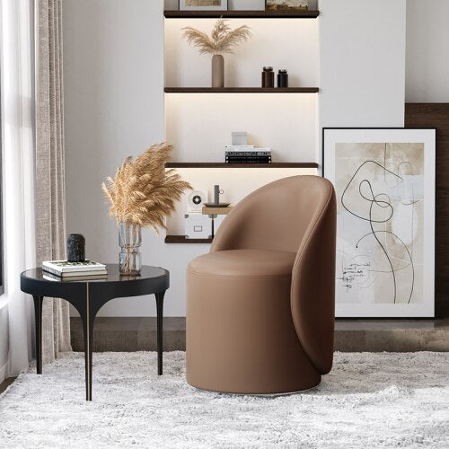 Round swivel chair