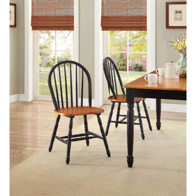 farmhouse table and chairs