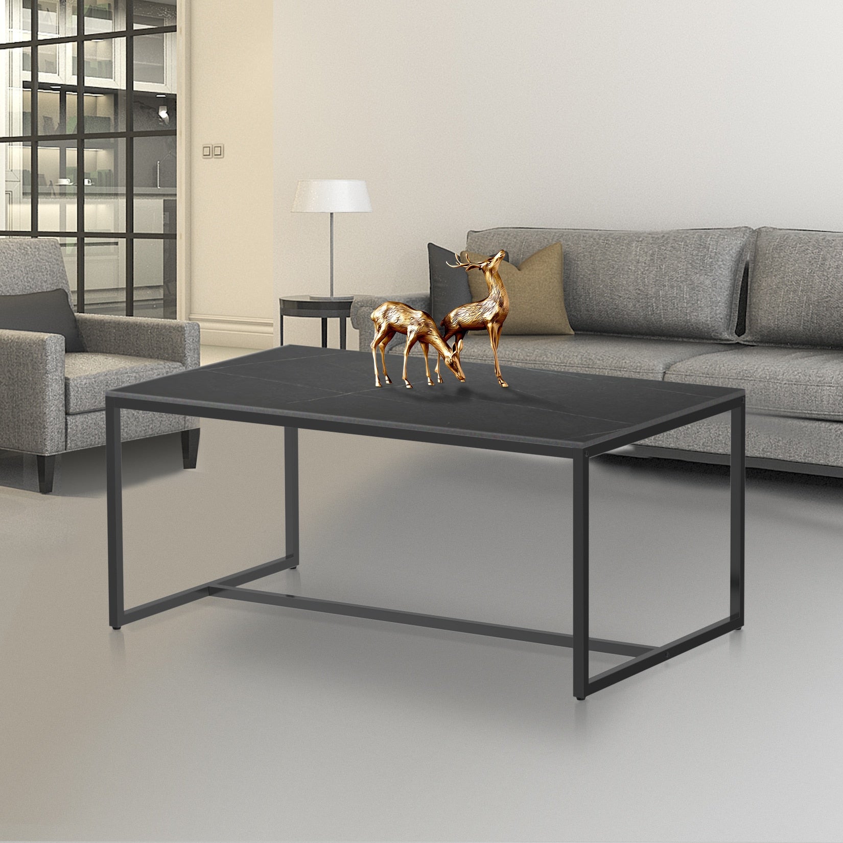 dark grey coffee table