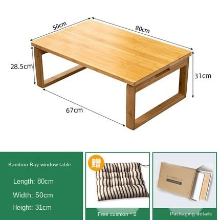 wooden folding table