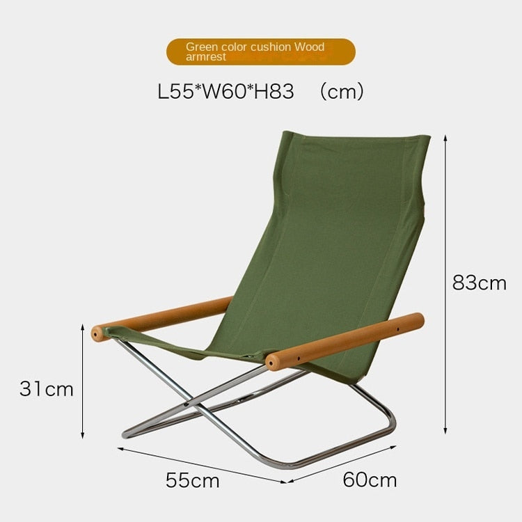 height and width of chair