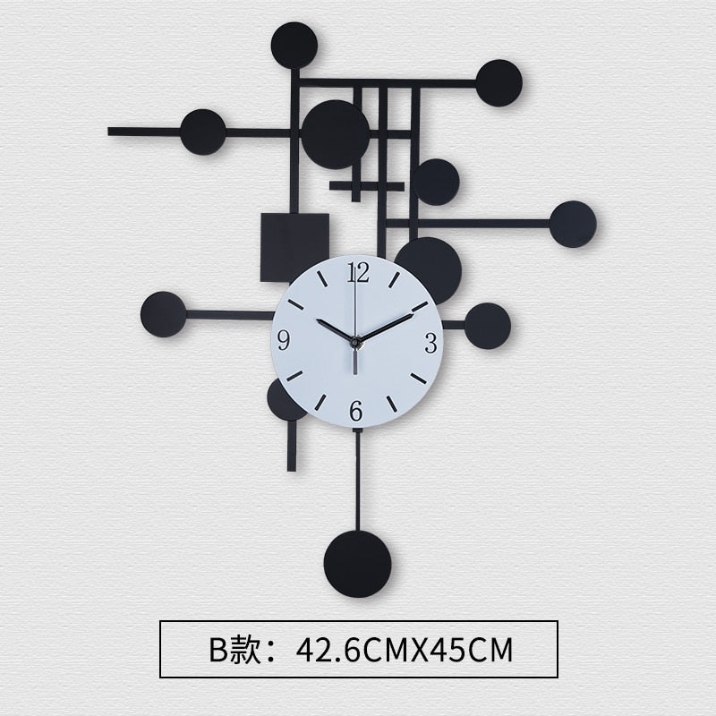 Wall clock decor