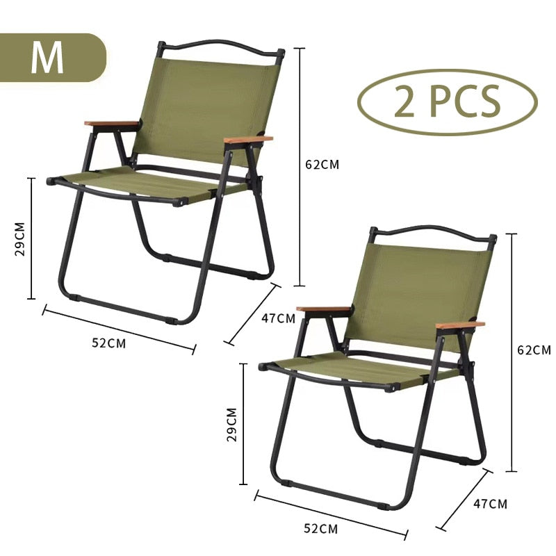 size of chairs