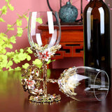 table top pear glasses