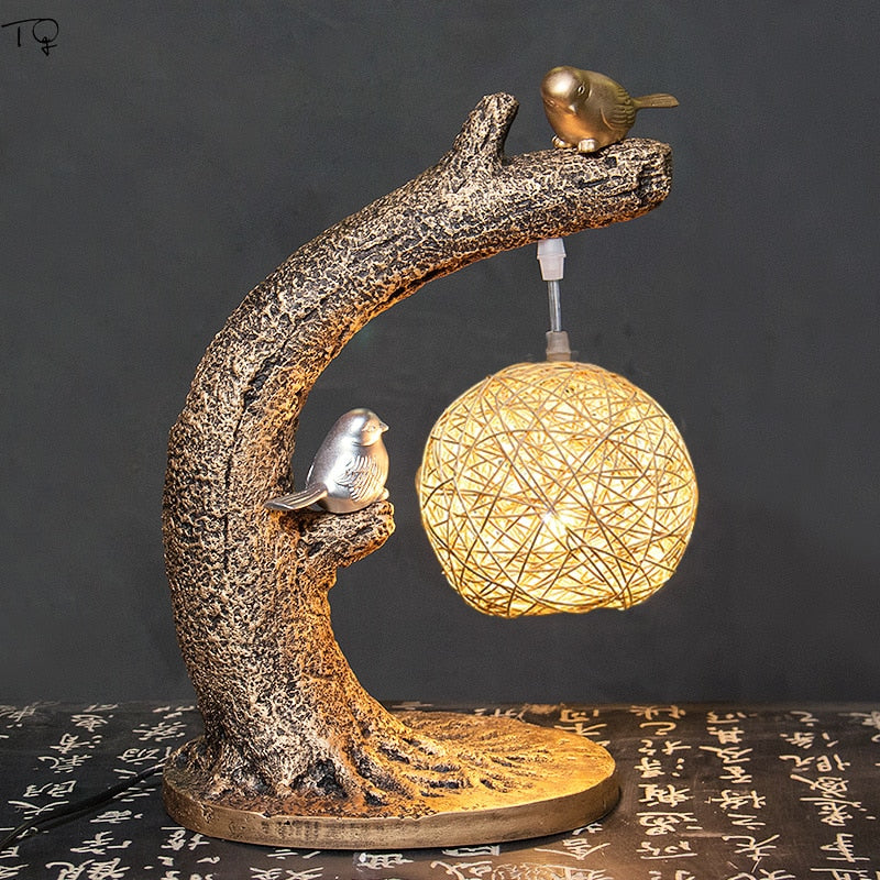 tree table lamp