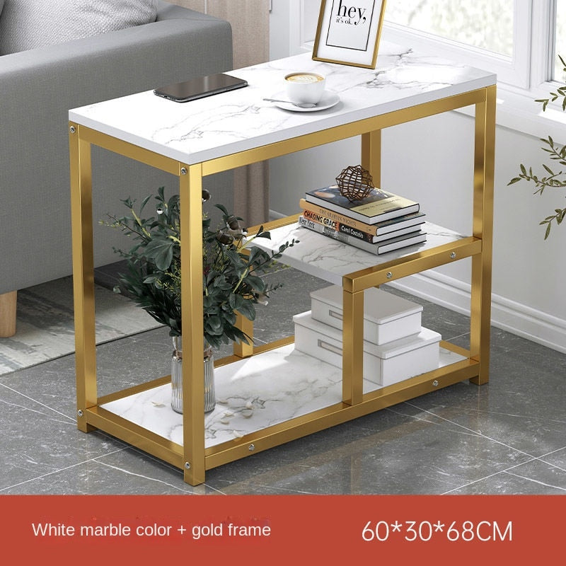 gold frame table