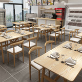  Modern wood dining set