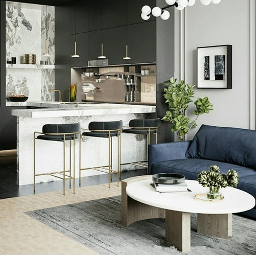 Kitchen bar stools with backs