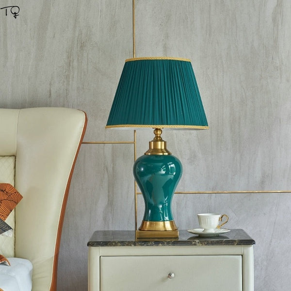 Ceramic lamps for living room