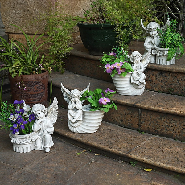 flower pot sculptures