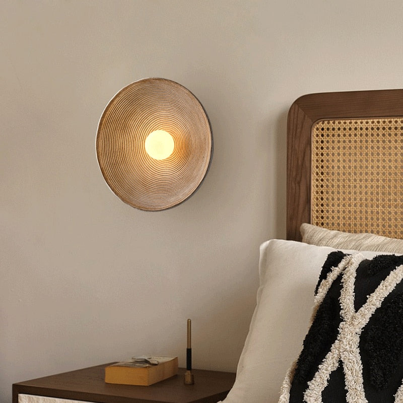 round sconce light