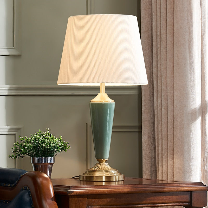 Vintage ceramic table lamps