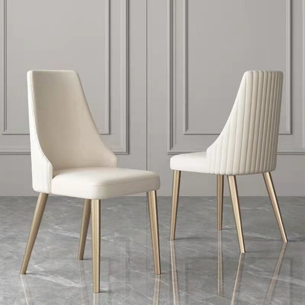 Upholstered dining chairs 