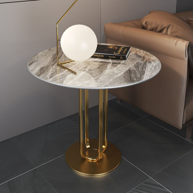 marble top side table