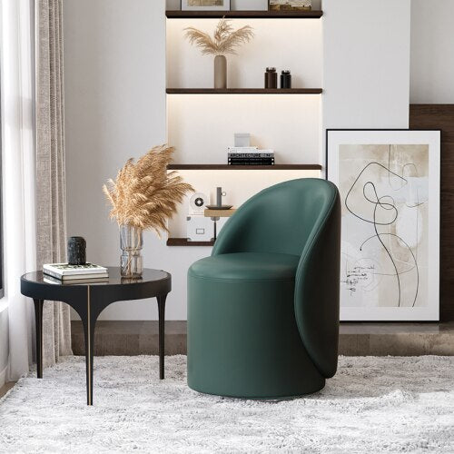 Round swivel chair