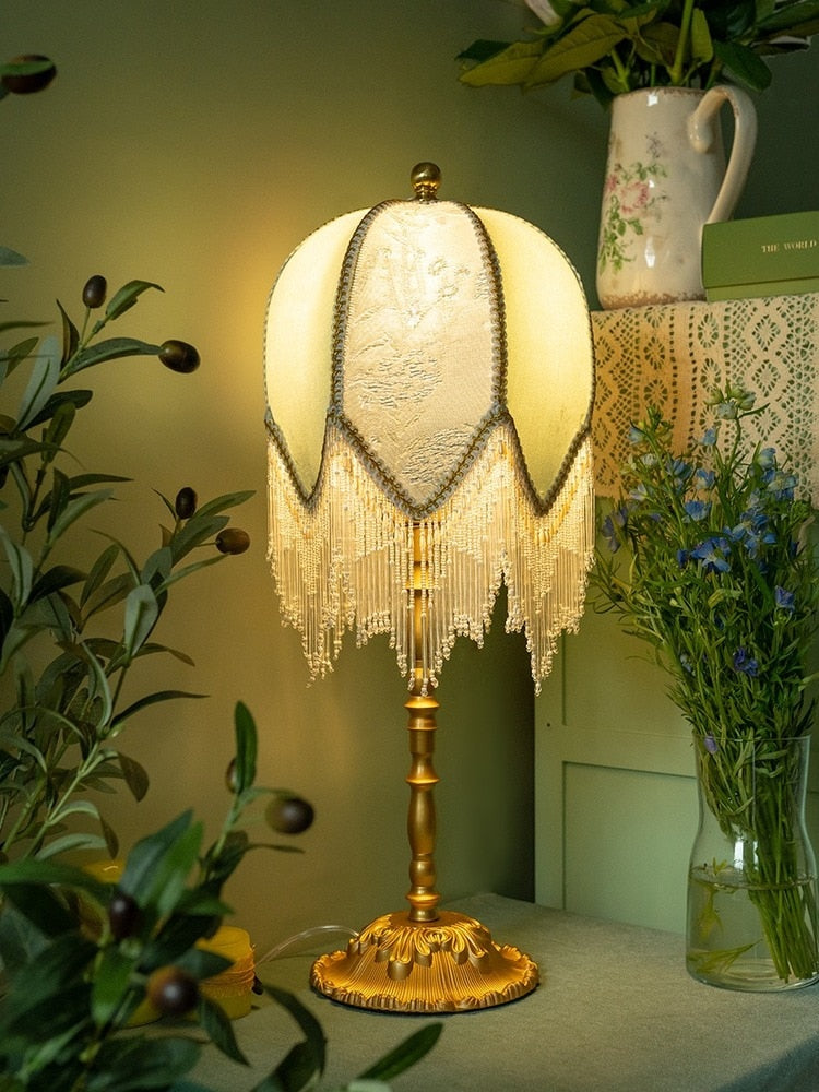 Victorian bedside lamp