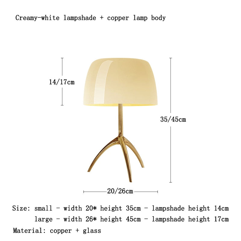 copper lamp body